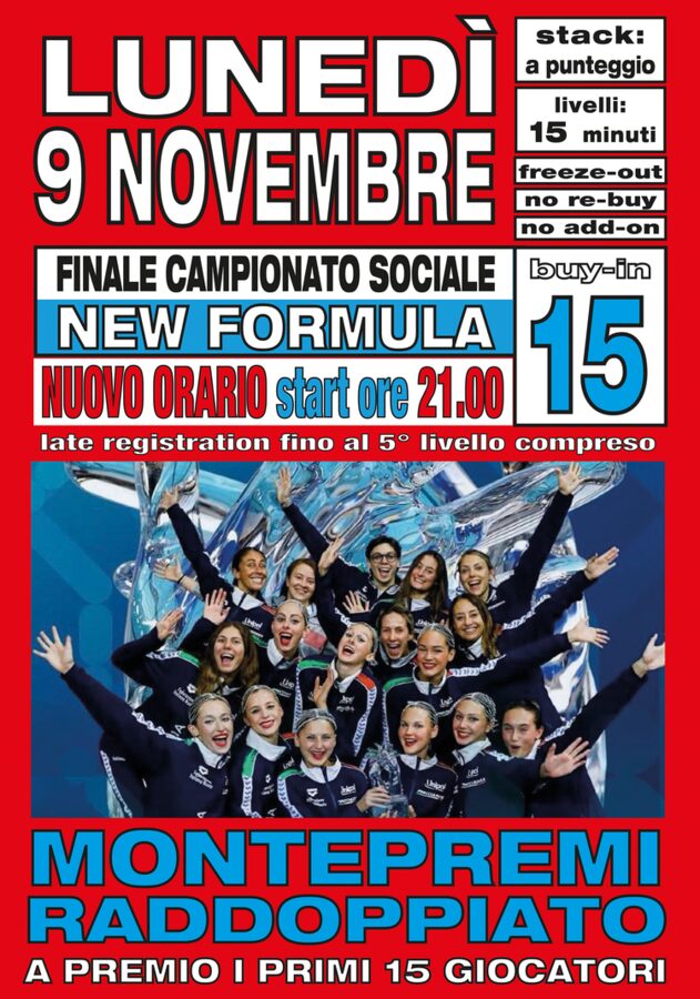Locandina torneo sociale settembre-ottobre